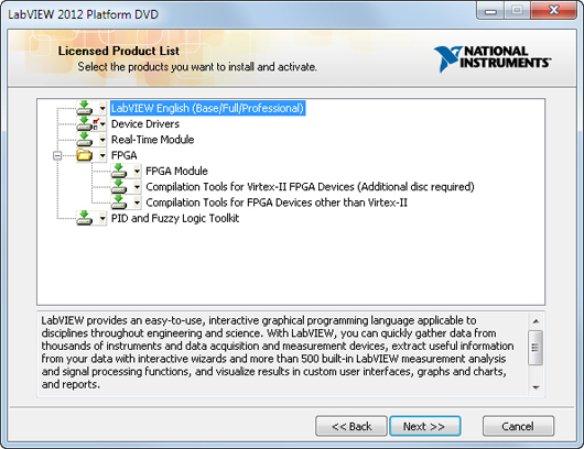 Installing LabVIEW, LabVIEW Real-Time and FPGA Modules, and NI-RIO - National Instruments