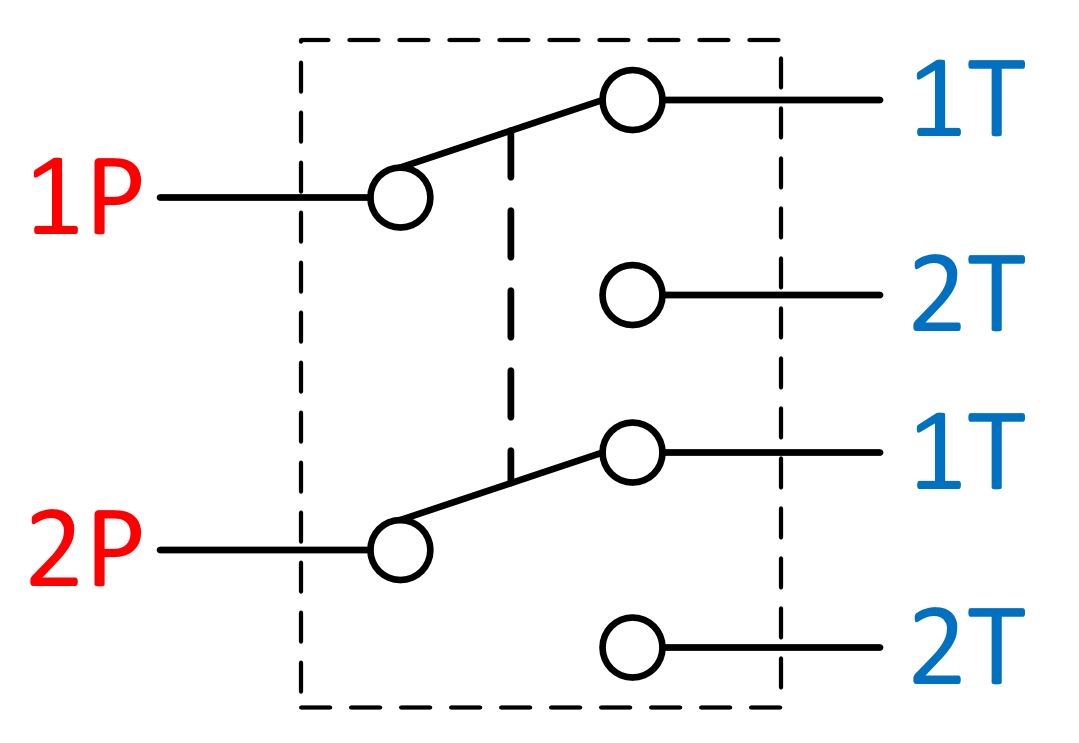 DPDT switching diagram