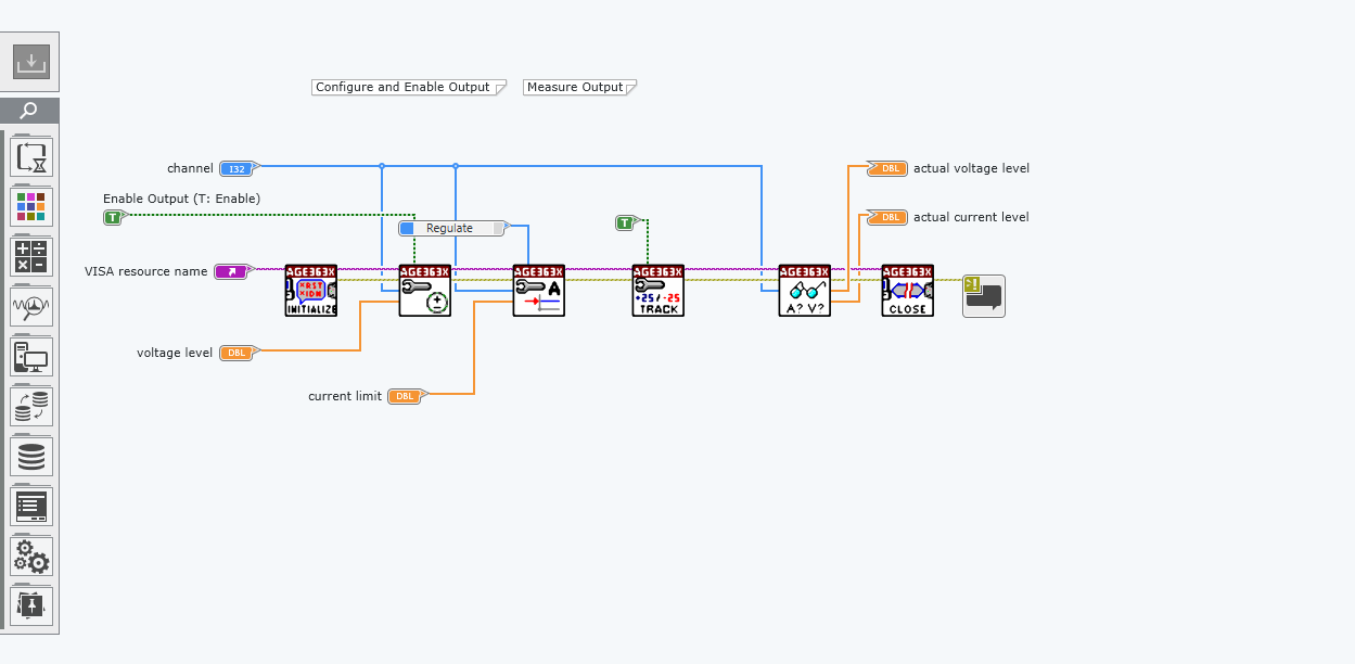 Automate Power Generation From a Keysight E363X Power Supply Using